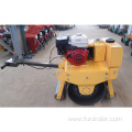 Double drum walk behind vibratory roller asphalt paving vibratory roller FYL-700